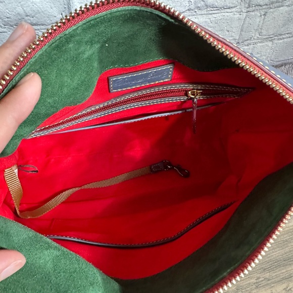 Dooney & Bourke Florentine Satchel Rare - Picture 5 of 11